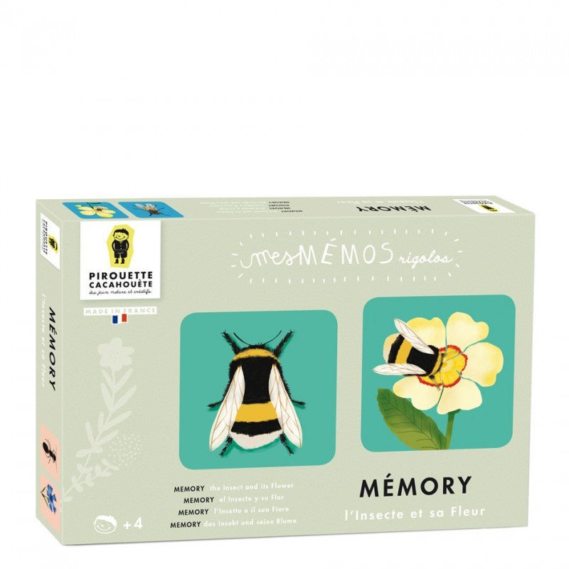 Mémos rigolos - L'insecte et la fleur