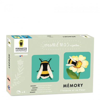 Mémos rigolos - L'insecte et la fleur