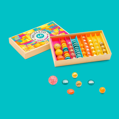 Coffret de 66 billes - Juicy Colors
