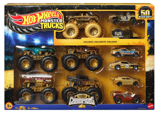 Hot Wheels – Coffret Véhicules Monster Trucks