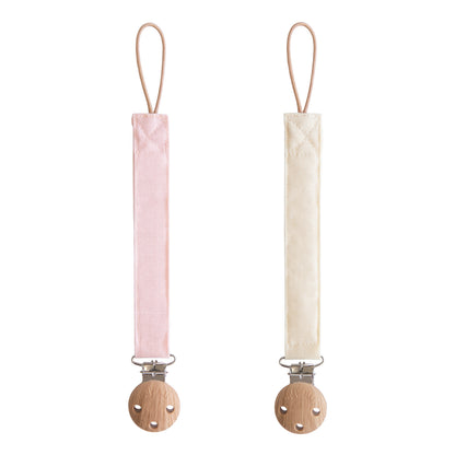 Attache-tétine en silicone - Lin
