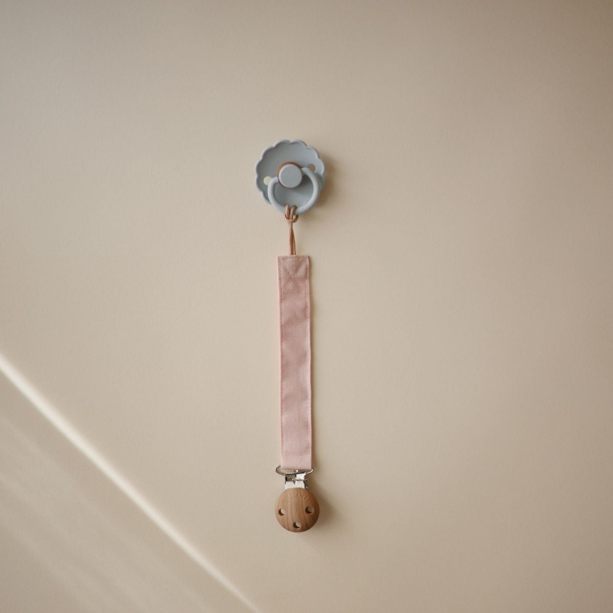Attache-tétine en silicone - Lin