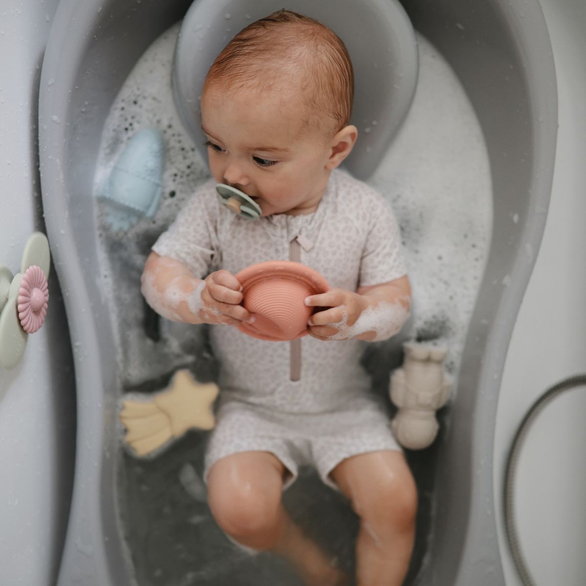 Set de jeux de bain en silicone