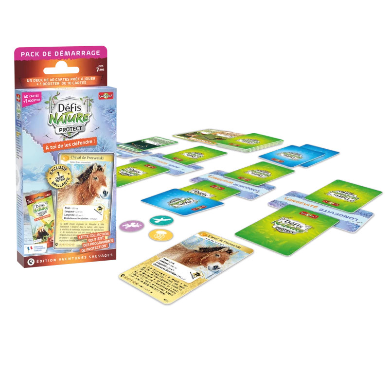 Défis Nature Protect pack démarrage Cheval de Przewalski