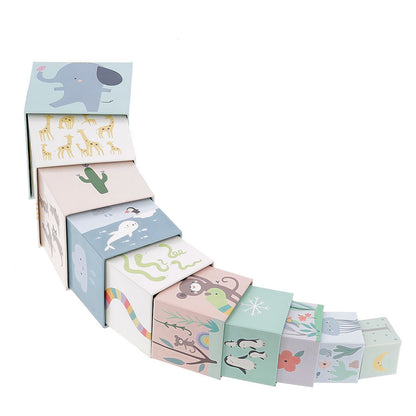 Cubes gigognes animaux Sarah Betz