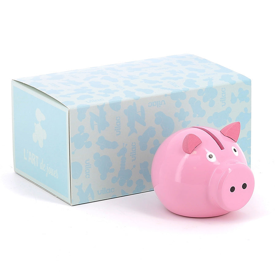 Tirelire cochon rose
