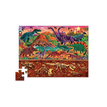 Puzzle Above Below Puzzle - Le monde des dinosaures (48)