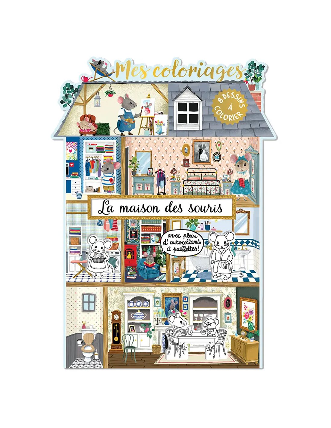 Set de coloriages Cartes d'art
