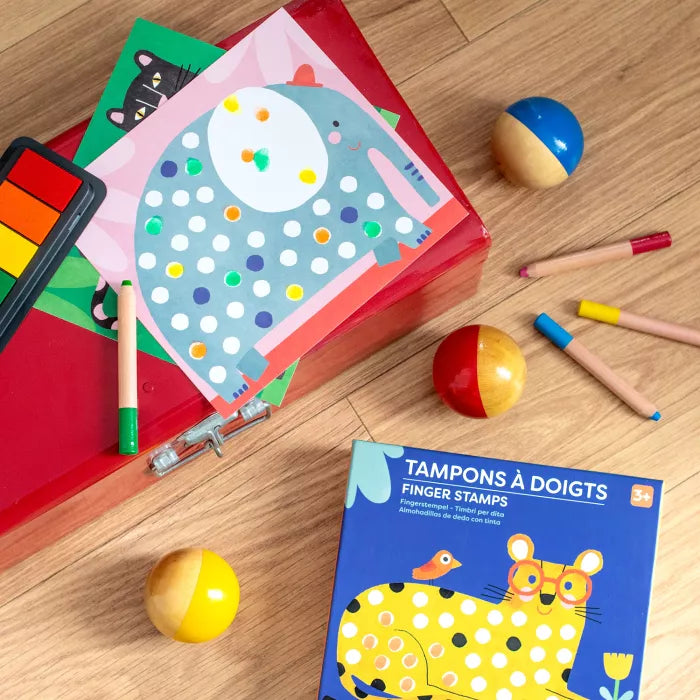 Tampons à doigts Moulin Roty, 3 ans et plus
