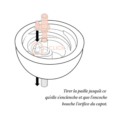Tasse à paille lestée en silicone médical