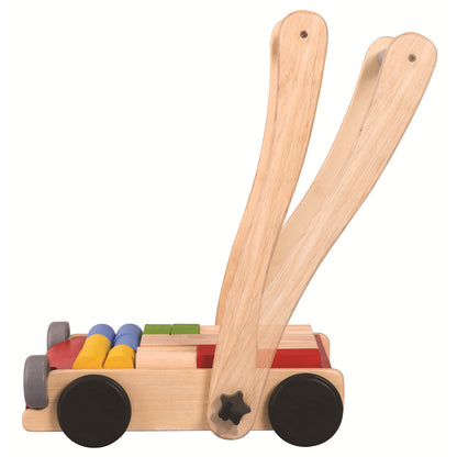 Chariot de marche et son jeu de construction