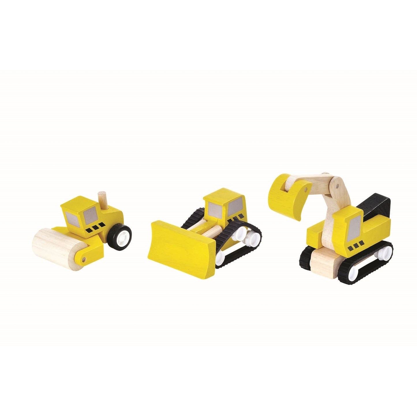 Véhicules de chantier en bois